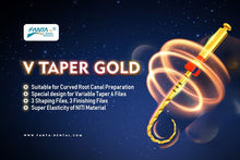 Load image into Gallery viewer, Fanta V-Taper Gold (SX - F3)