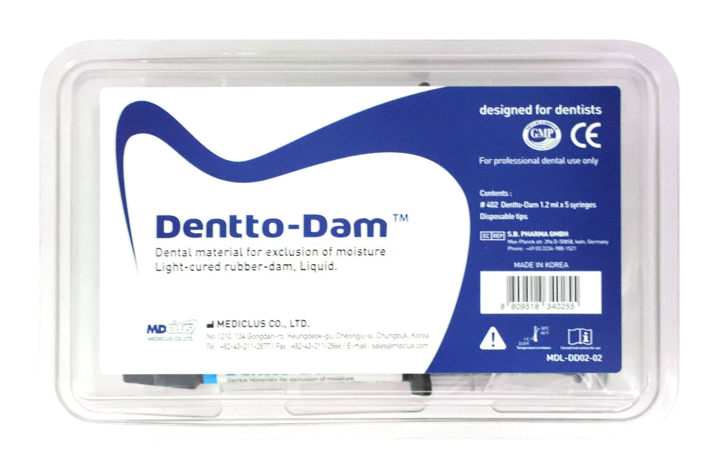 Dentto-Dam - Liquid rubber dam