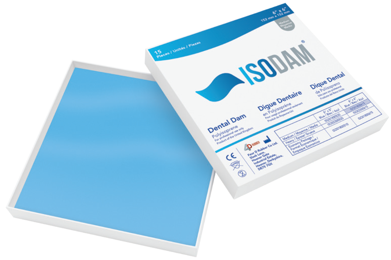 IsoDam - Medium Blue, 6x6, 80 Sheets